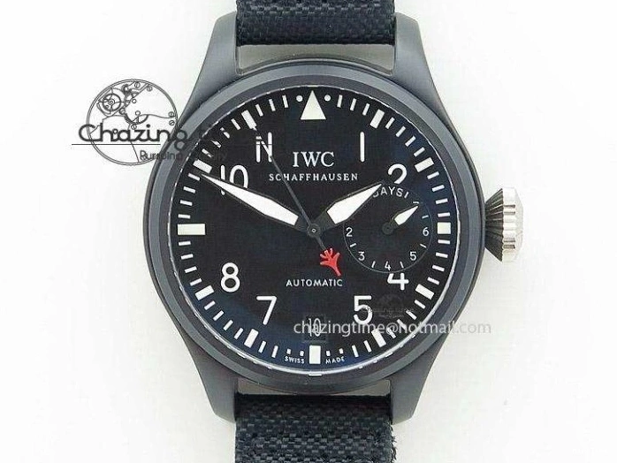 MIROTIME 0515 Big Pilot IW329802 M+F 1:1 Best Edition Green Dial on Green Nylon Strap MY Unique 7002